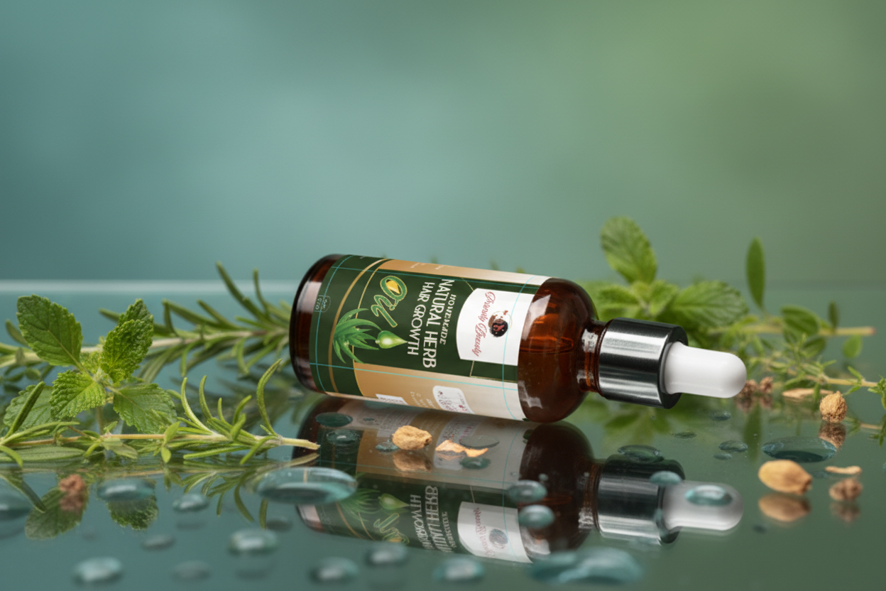 NATURAL HERB 🌿 HAIR GROWTH OIL
