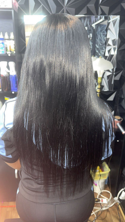 Brazilian Bundles Natural Black Straight &   Body Wave Hair – 100% Virgin Brazilian Hair