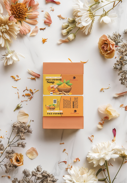 STRONG TURMERIC MILK SOAP/ SAVON