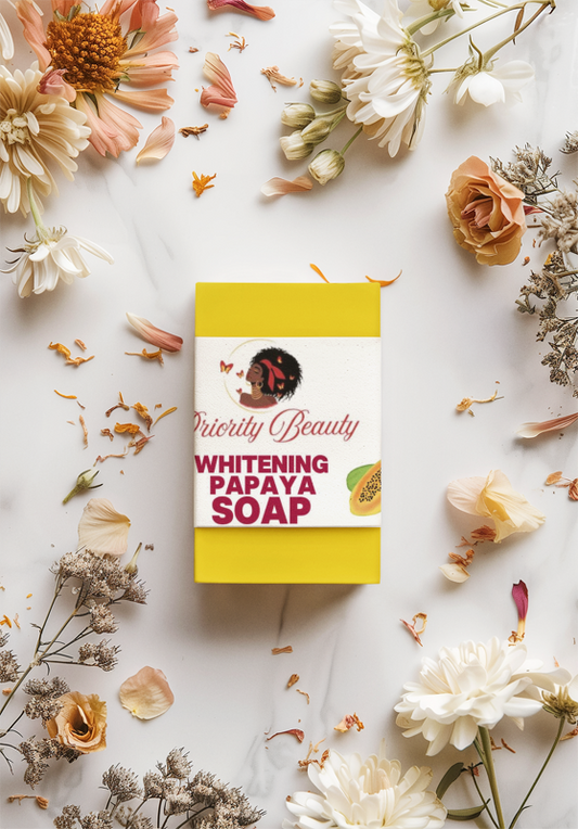 WHITENING PAPAYA SOAP/ SAVON PAPAY