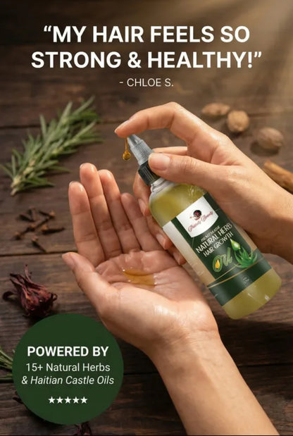 NATURAL HERB 🌿 HAIR GROWTH OIL