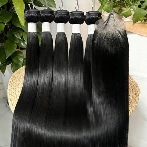 Brazilian Bundles Natural Black Straight &   Body Wave Hair – 100% Virgin Brazilian Hair