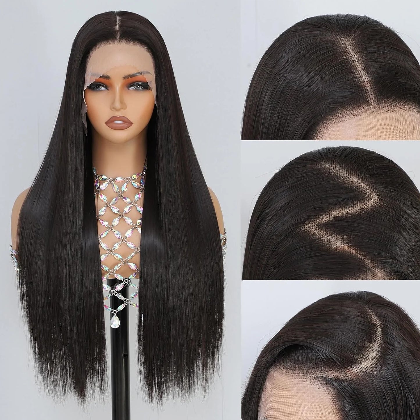 13x6 & Full Lace Natural Black Lace Front Wig Curly Wave Deep Wave– Bold Color, Super Invisible Lace, 100% Human Hair, Vibrant Red Shade