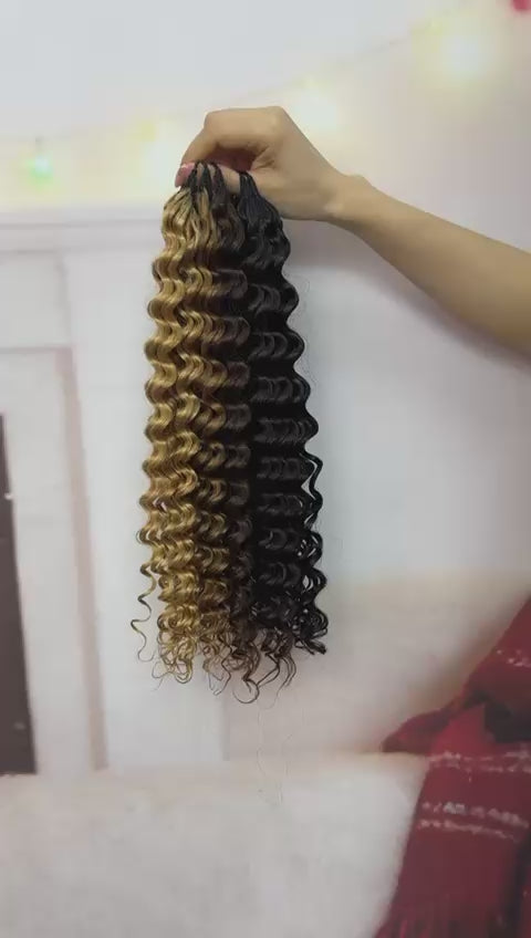*CROCHET 100% HUMAN HAIR*