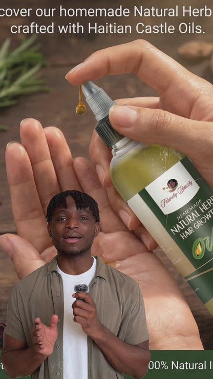 NATURAL HERB 🌿 HAIR GROWTH OIL