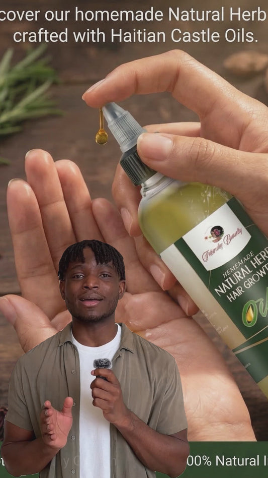 NATURAL HERB 🌿 HAIR GROWTH OIL